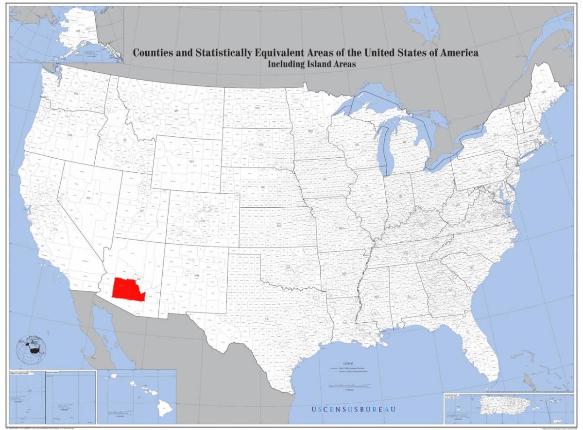 Phoenix EUA mapa