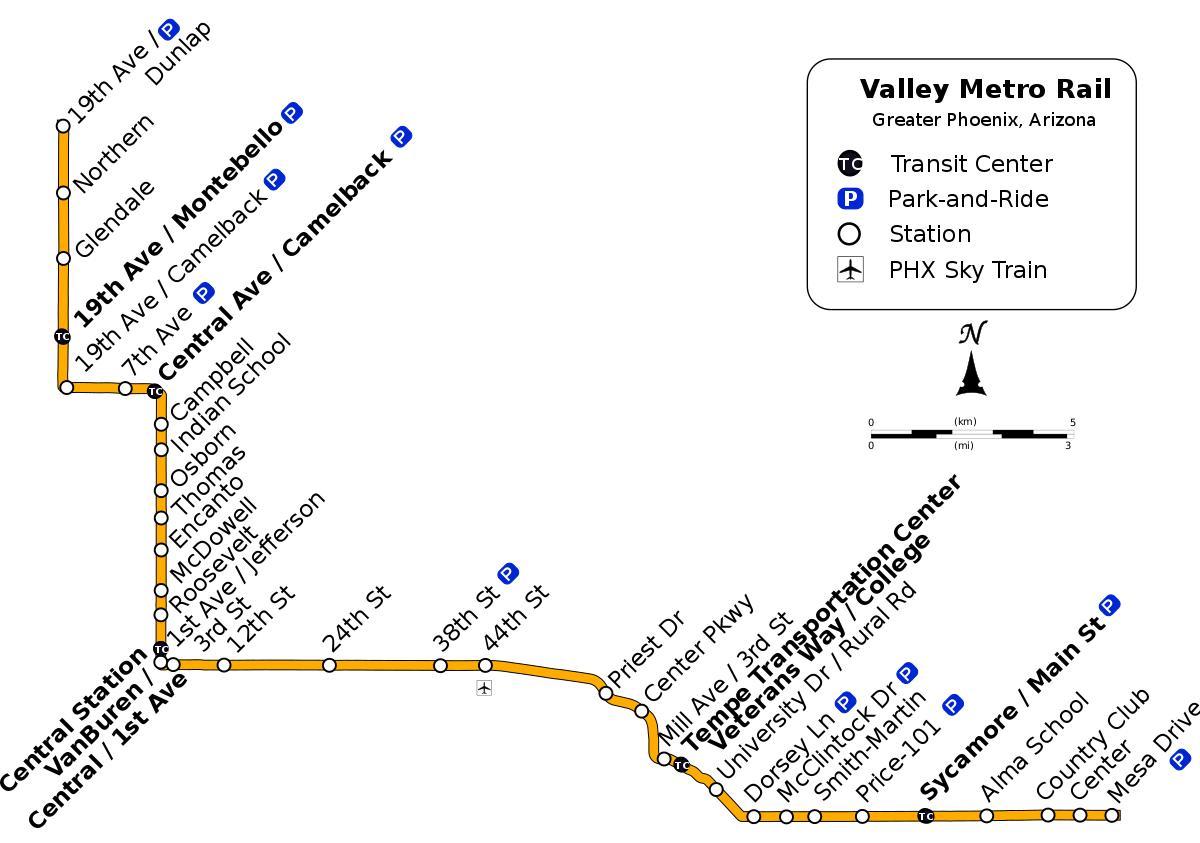 Vall de metro mapa de rutes