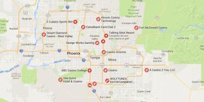 Mapa de Phoenix casino