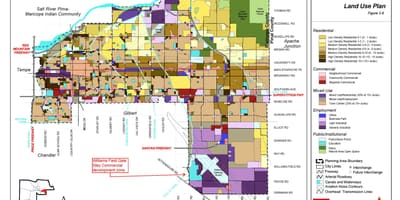 Phoenix az zonificació mapa