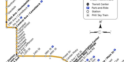 Vall de metro autobús mapa de rutes